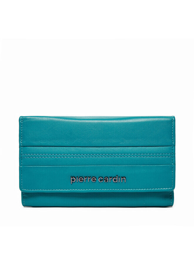 

Большой кошелек Pierre Cardin, бирюзовый