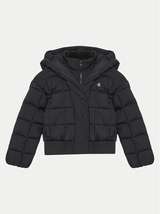 

Пуховик regular fit Calvin Klein, черный