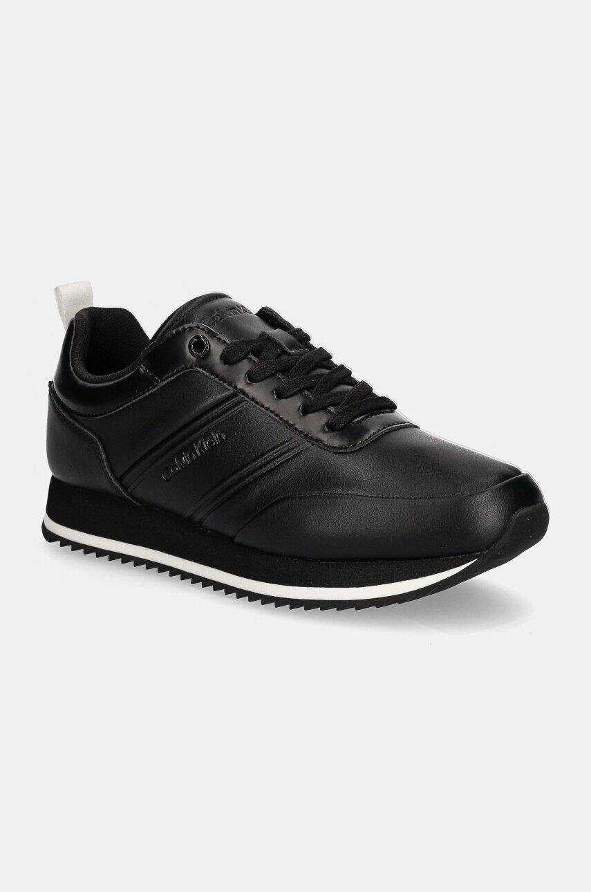 

Кроссовки Calvin Klein LOW TOP LACE UP LTH HF, черный