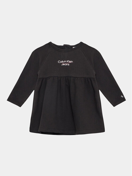 

Платье на каждый день, стандартного кроя Calvin Klein, черный