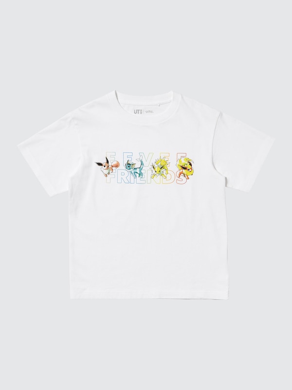 Футболка UT Pokémon Uniqlo, 00 white — фото 4