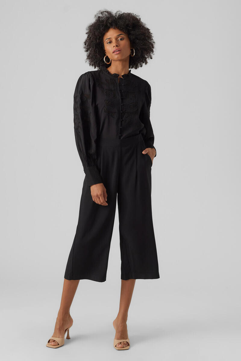 

Кюлоты на эластичной талии Vero Moda, черный