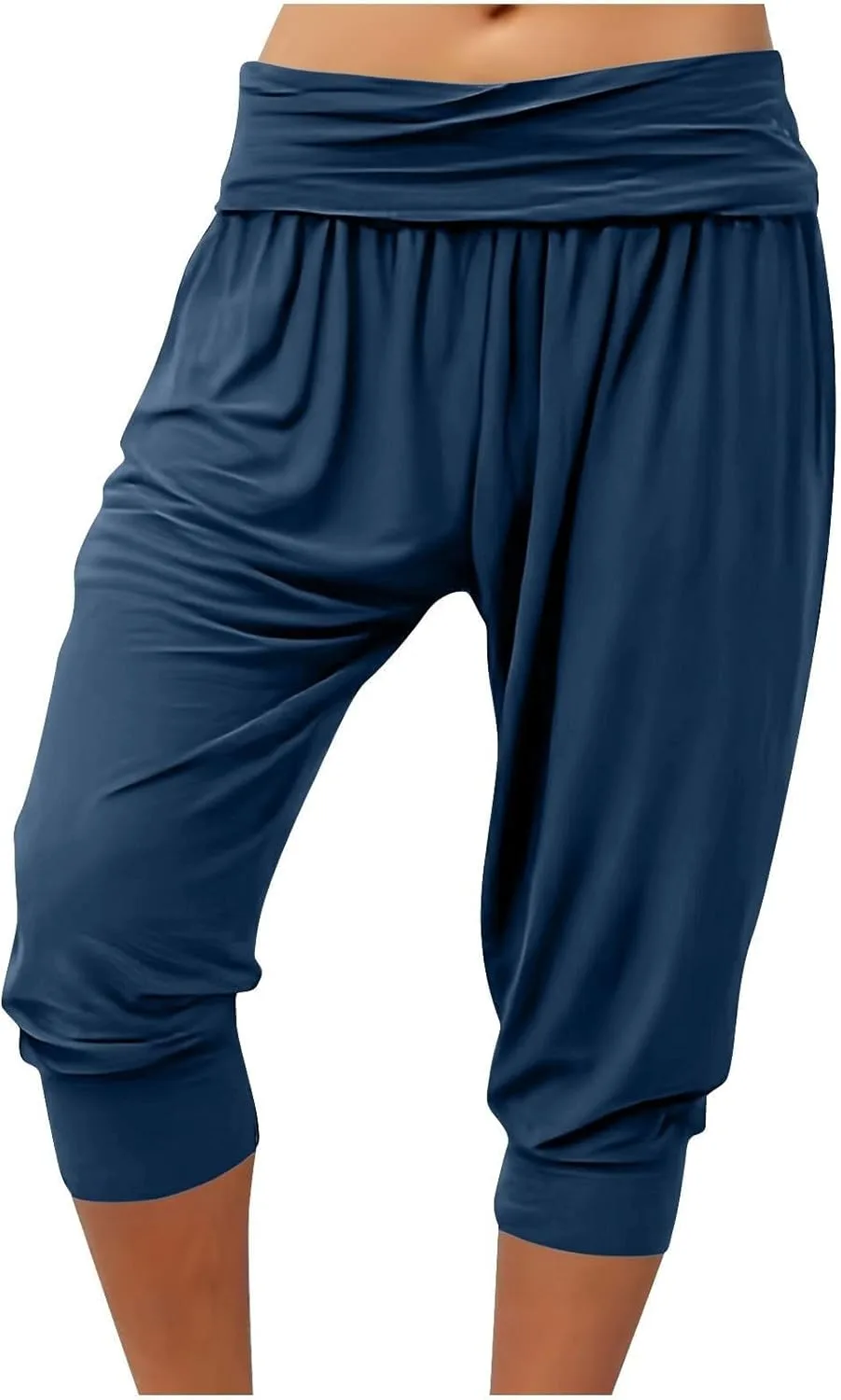 

Женские капри с завышенной талией для йоги и фитнеса PETCDIM