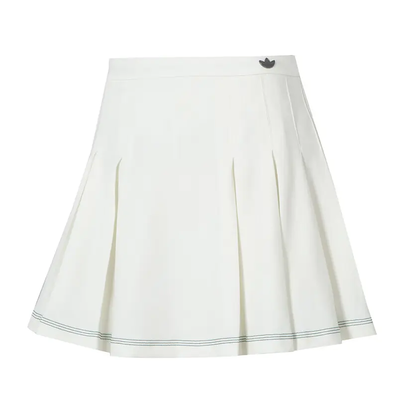Adidas Originals Ретро повседневная короткая юбка Women's White — фото 3