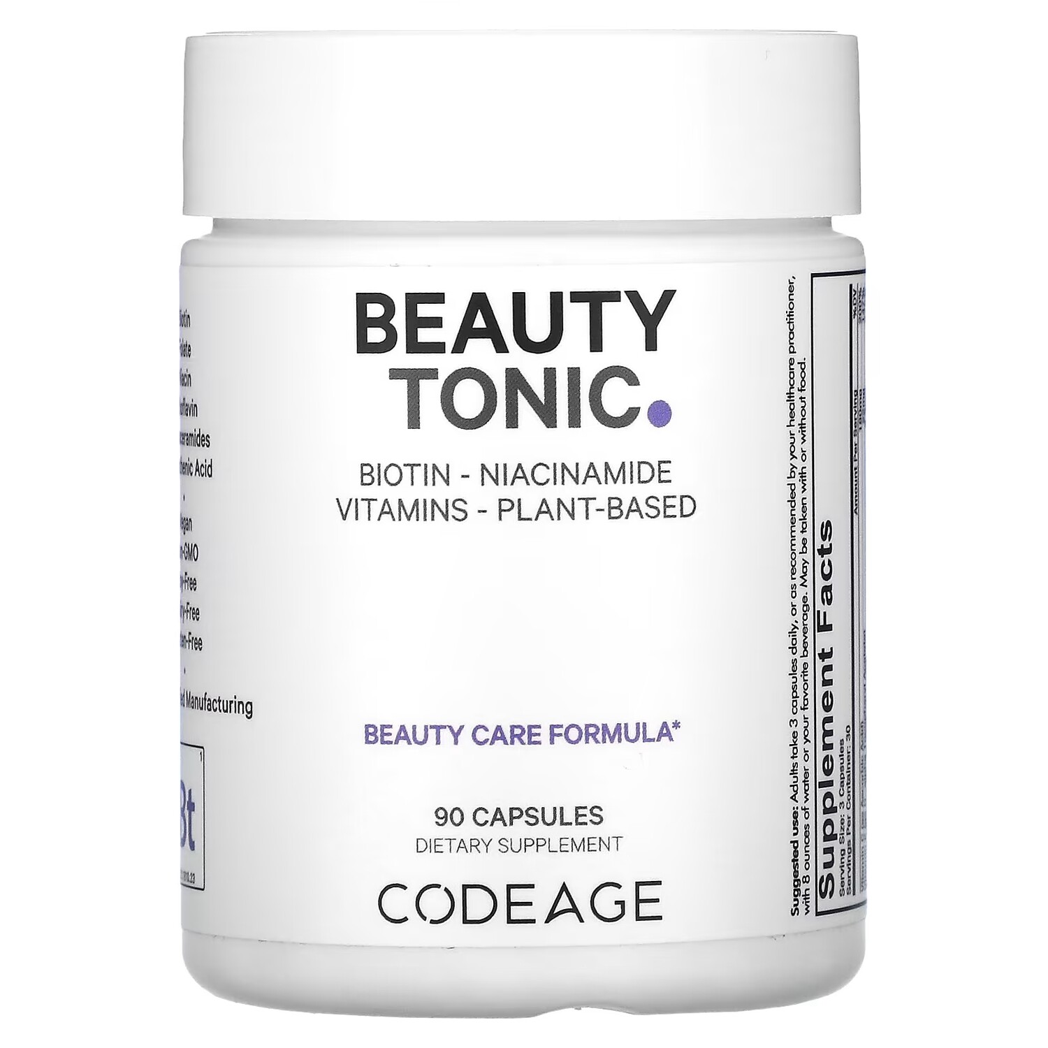 

Добавка Codeage Beauty Tonic, 90 капсул
