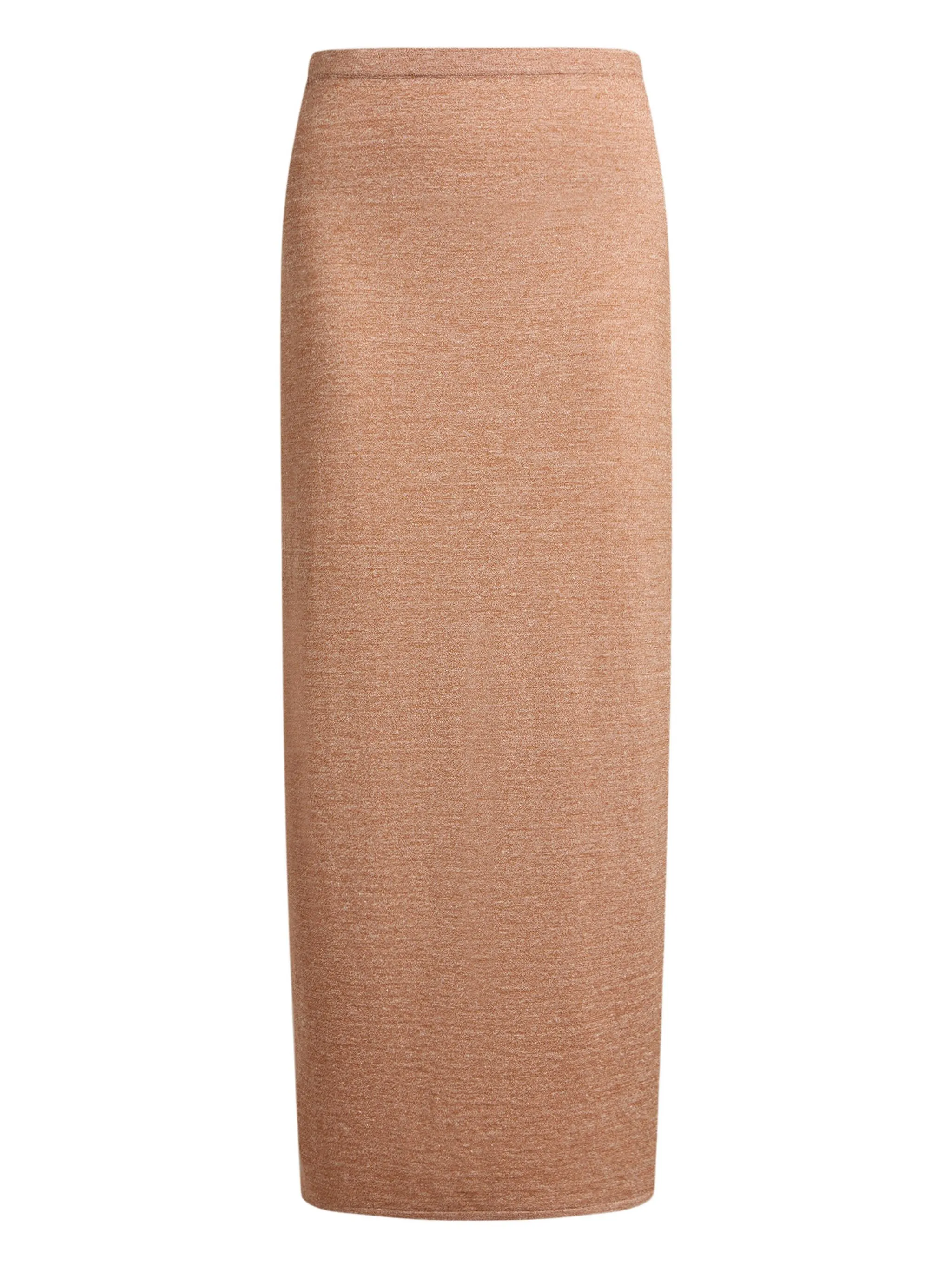 

Юбка из смеси шерсти мериноса и льна 12 Storeez, нейтральный