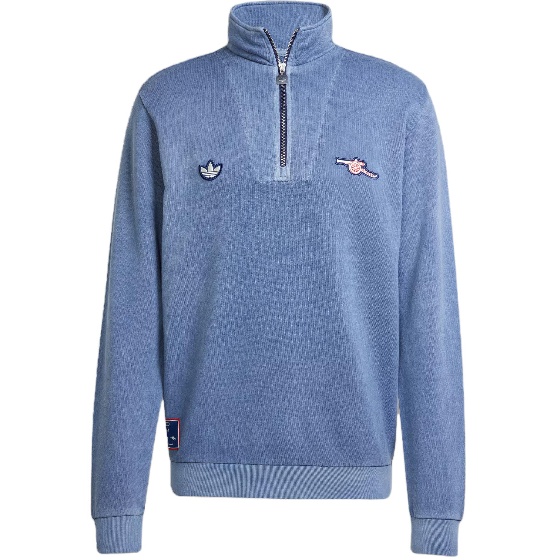 

AdiClub Arsenal Terrace Icons Half Zip Top Adidas Originals, фиолетовый