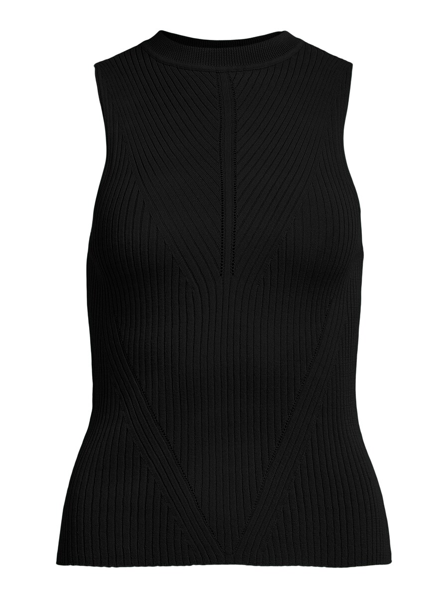 

Вязаный топ OBJECT Bianka, черный