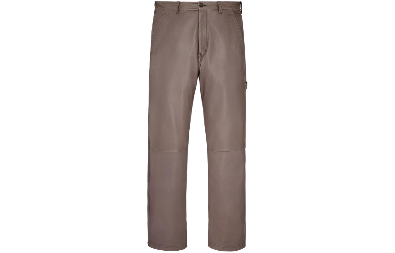 

Кожаные штаны мужские фиолетовые Zara, фиолетовый