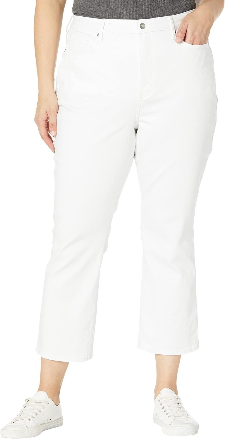 

Джинсы Plus Size Slim Boot Ankle Jeans in Optic White NYDJ, цвет Optic White