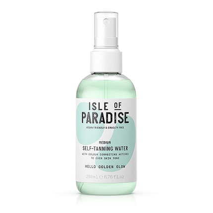 Средство для автозагара Isle of Paradise Moisturizing Self-Tanning Water with Natural Ingredients 200ml Medium