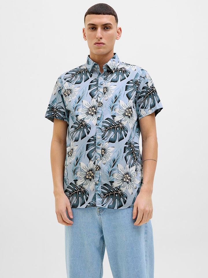 

Рубашка Jack & Jones, светло-синий