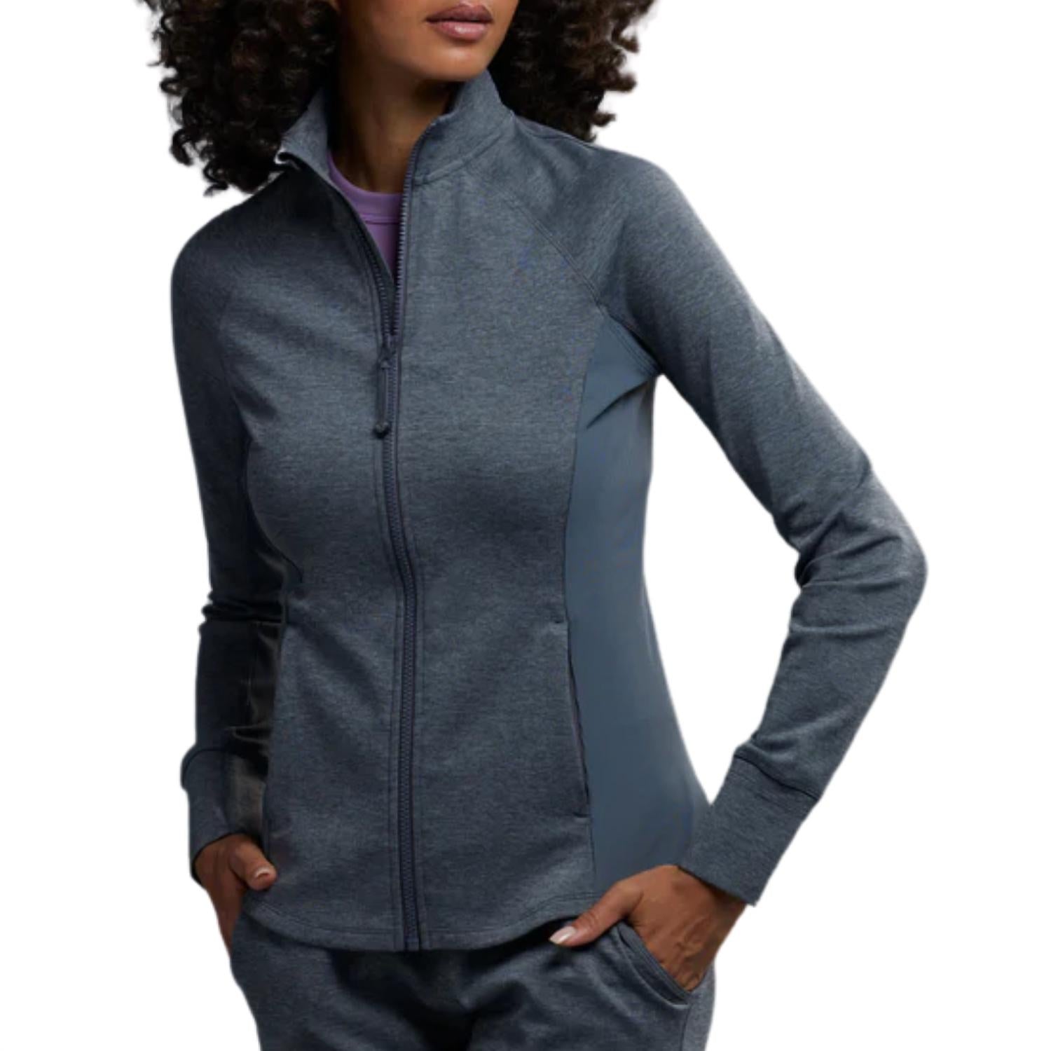 

Куртка Sequoia Full Zip Jacket в цвете Smoke Heather Greyson Clothiers