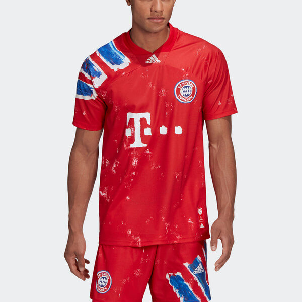 Футболка x human race fc bayern munich футболка Adidas, красный — фото 4