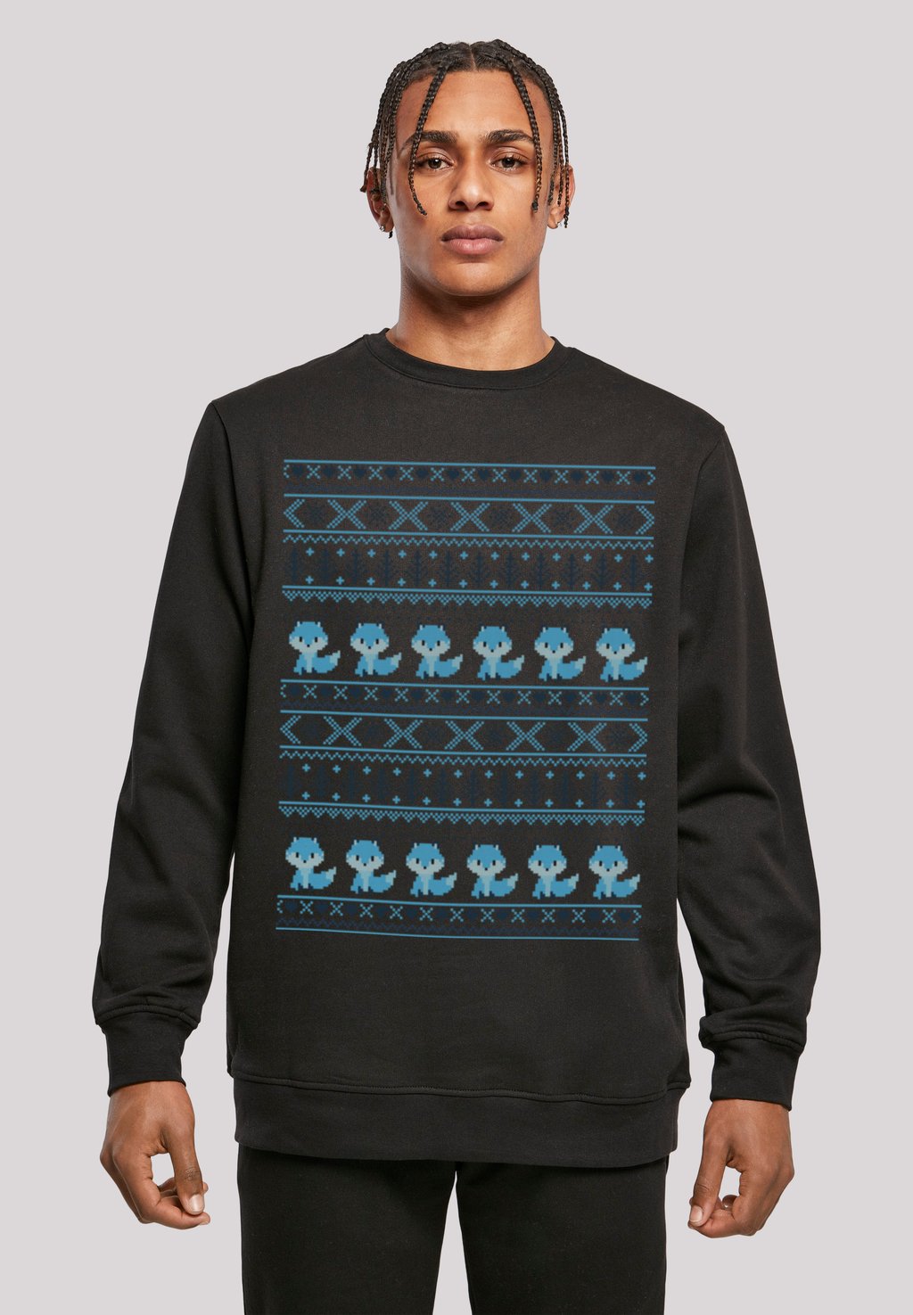 

Толстовка CHRISTMAS FUCHS WEIHNACHTEN F4NT4STIC, черный