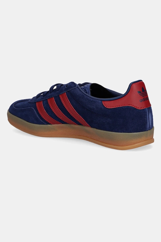 Детские замшевые кроссовки GAZELLE INDOOR Adidas Originals, темно-синий — фото 3