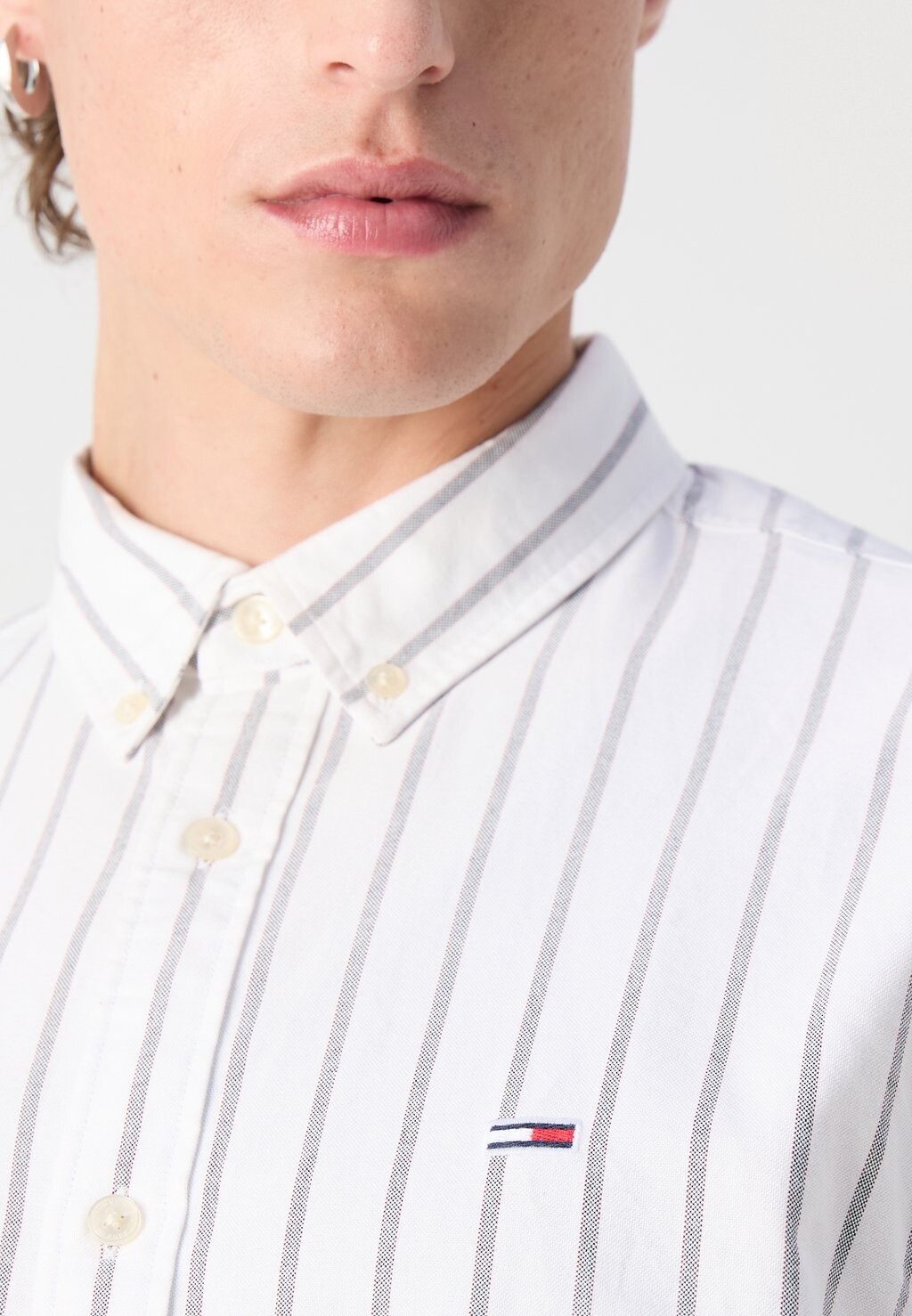 

Рубашка OXFORD STRIPE SHIRT Tommy Hilfiger, темно-синий