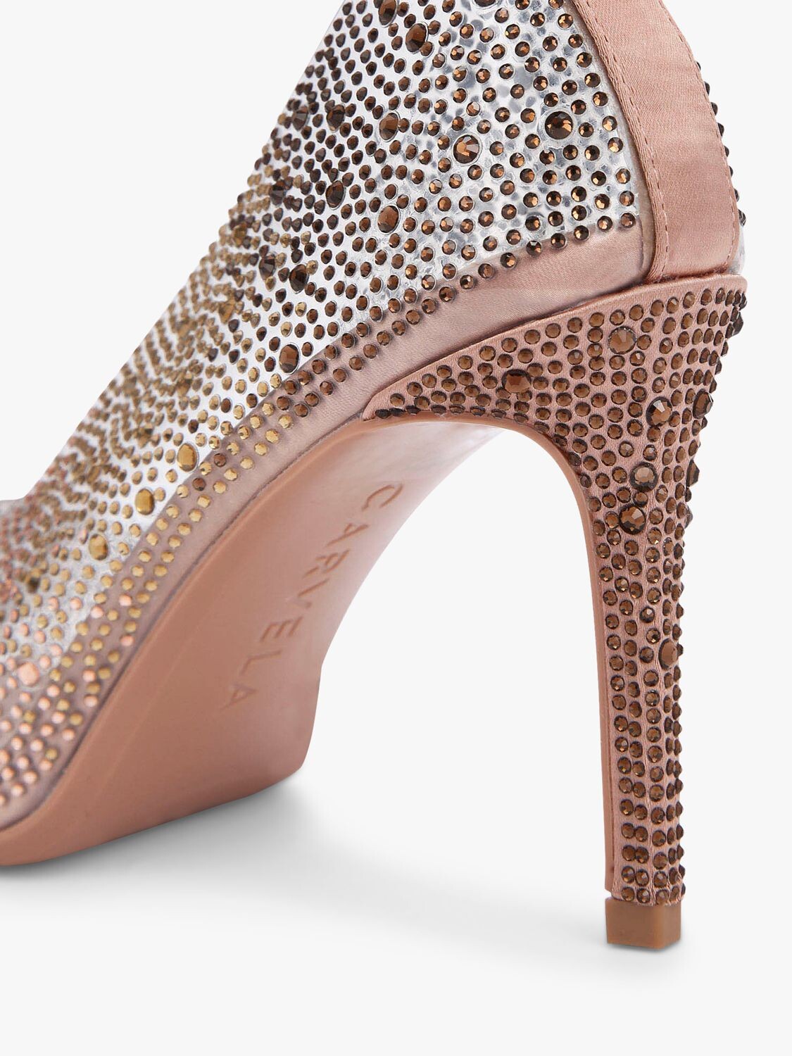 Carvela Lovebird Украшенные туфли-лодочки на высоком каблуке, румяный — фото 3