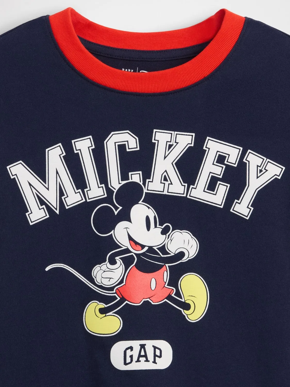 Футболка с коротким рукавом, Disney Mickey Mouse Gap, красный/синий — фото 3