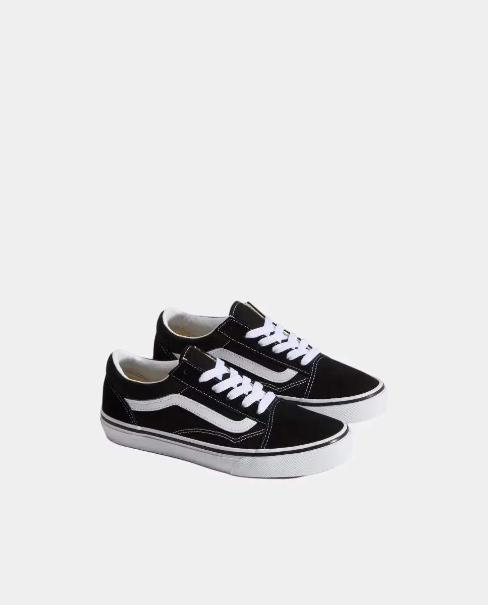 Детские кеды для девочек Vans, Negro — фото 4