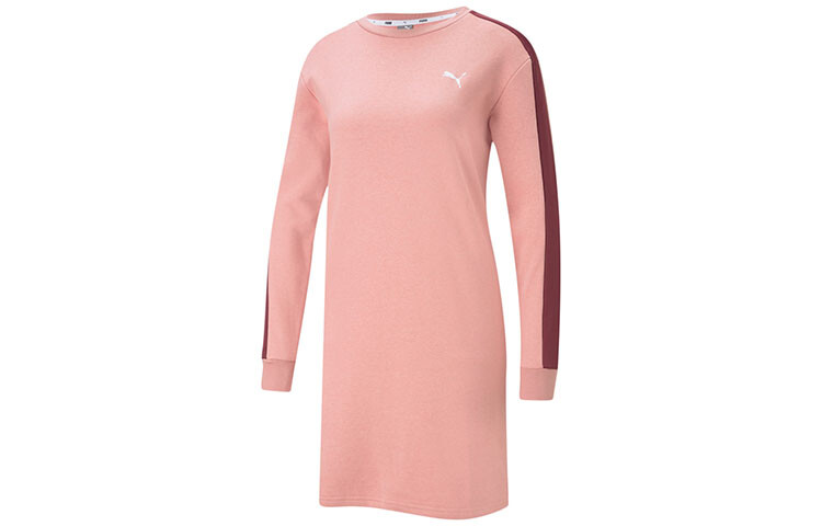 

Платье с длинными рукавами женское розовое Puma