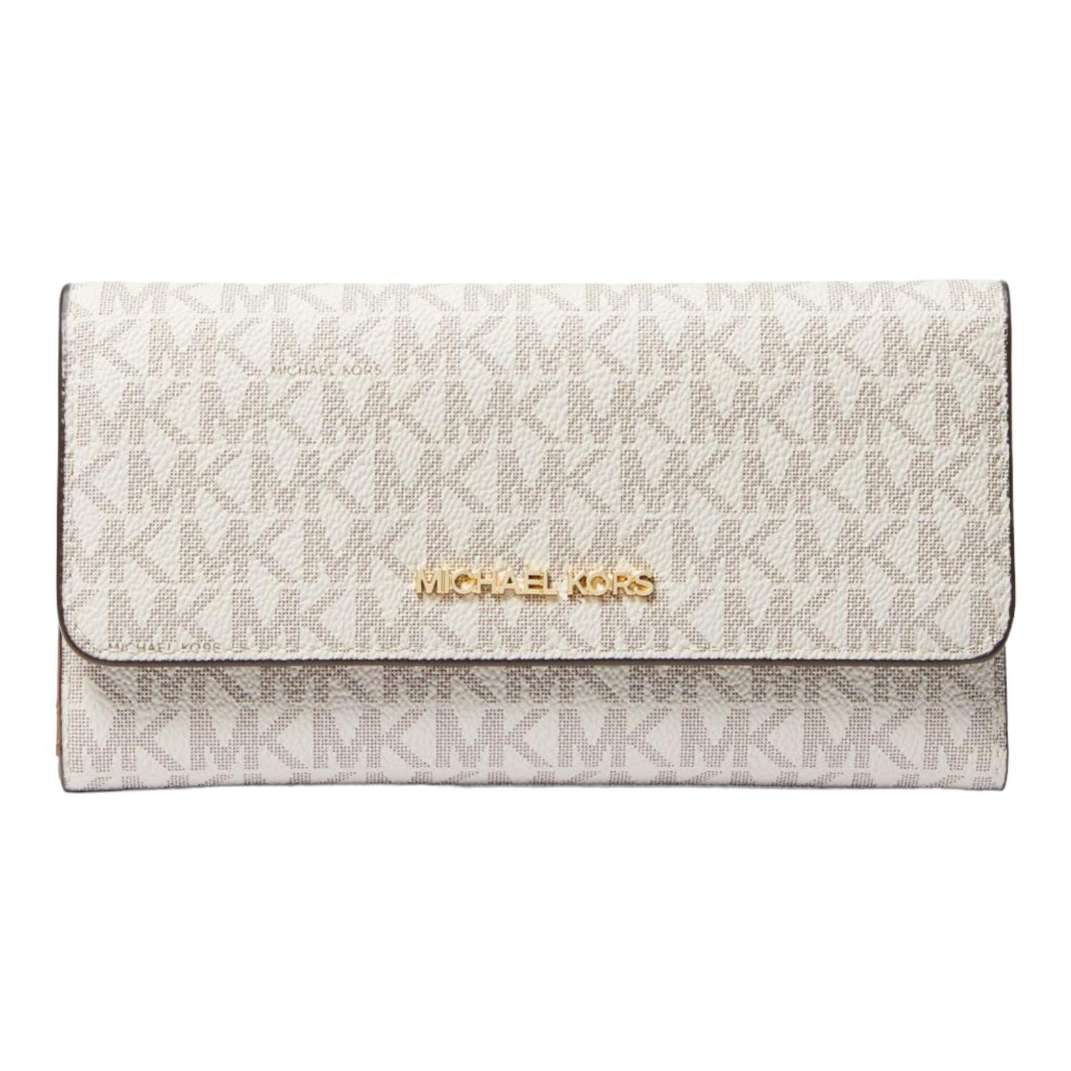 

Кошелек Michael Michael Kors Jet Set Large Logo Trifold, белый