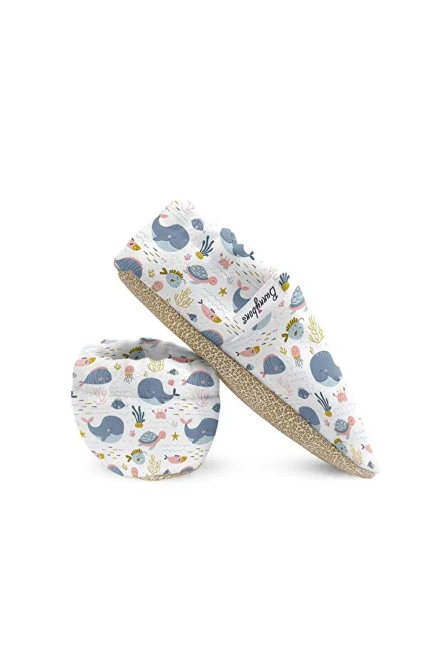 Детские пинетки для новорожденных нескользящие Ocean Bunnybons, Ocean