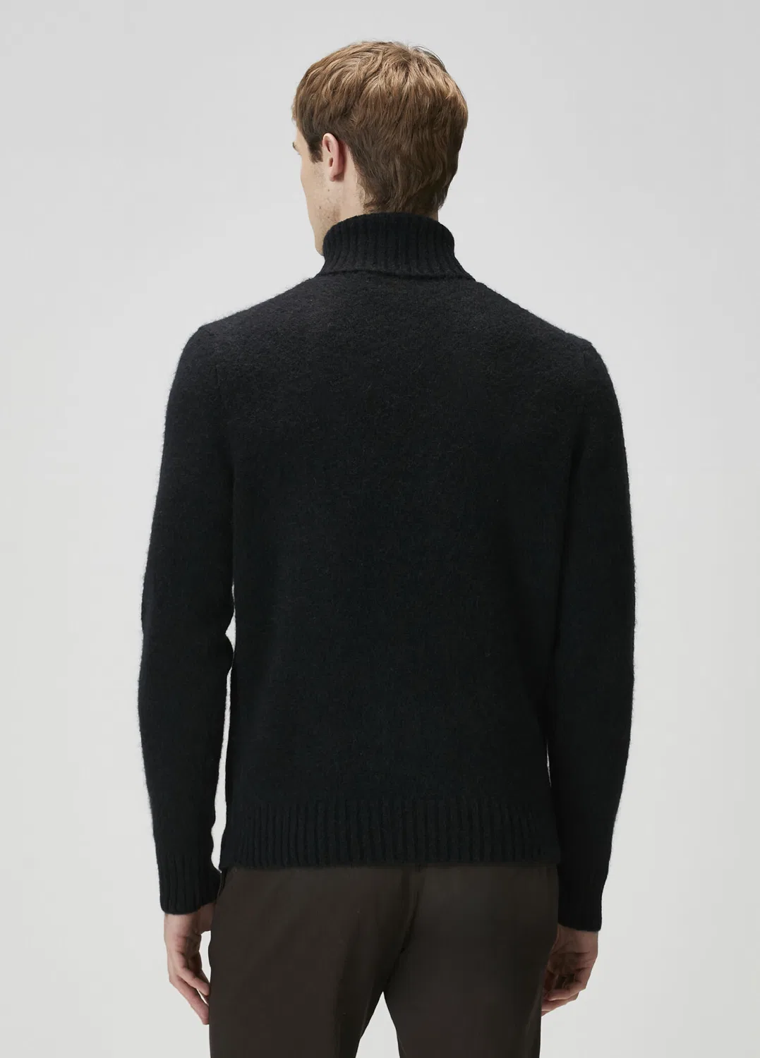 Свитер водолазка Polo Ralph Lauren, black — фото 4