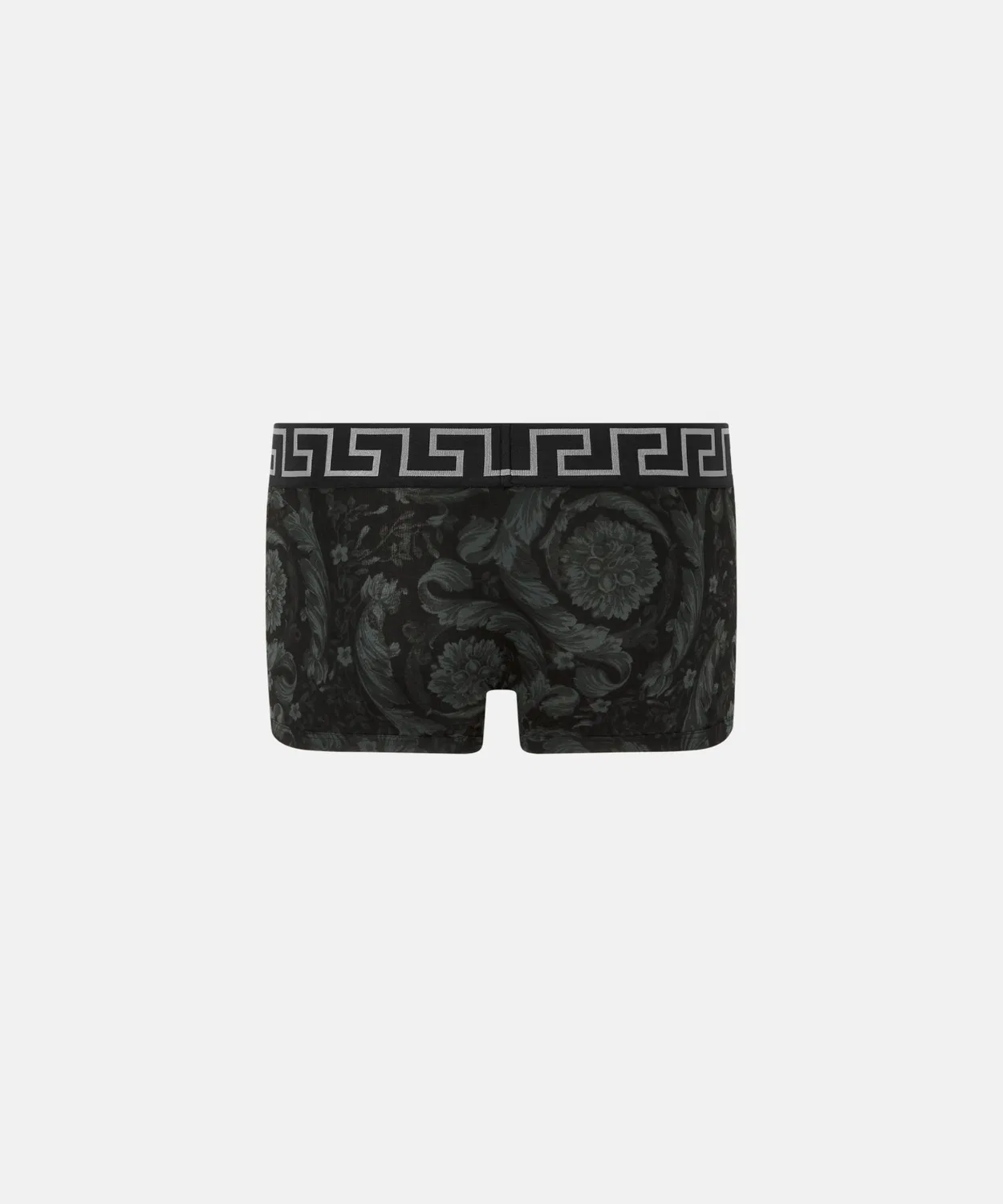 Мужские трусы с принтом Barocco VERSACE, Black — фото 3