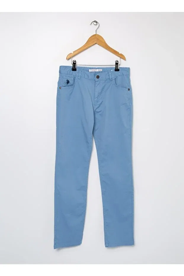 Детские брюки для мальчиков хлопковые U.S. Polo Assn., Indigo