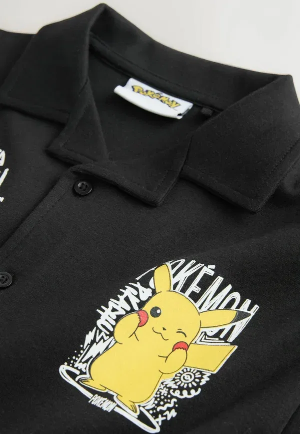 Детский спортивный костюм с принтом Pokemon, Next, черный — фото 2