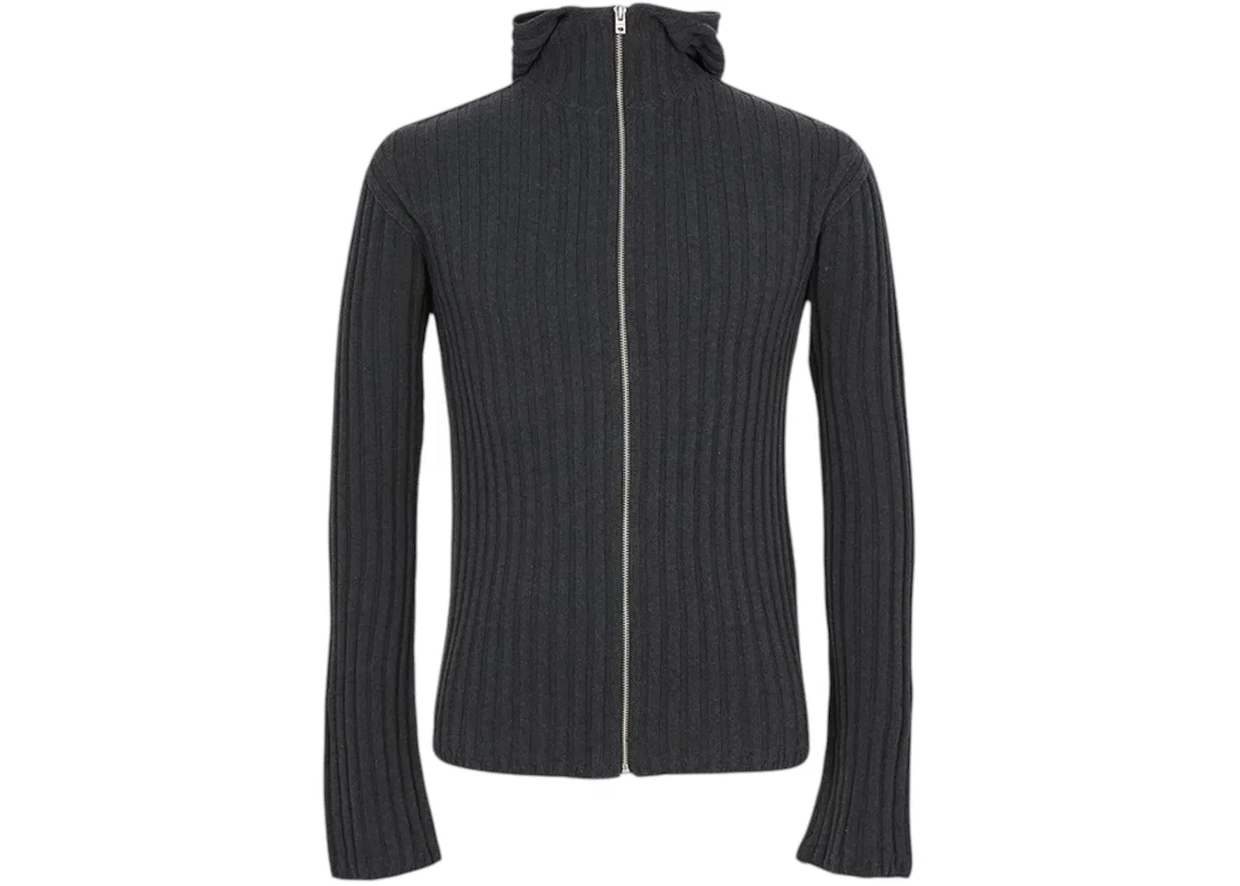 Унисекс свитер с капюшоном и молнией Acne Studios, Charcoal