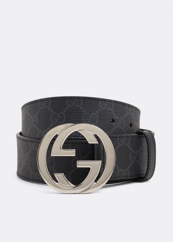 

Ремень GUCCI GG Supreme belt, черный