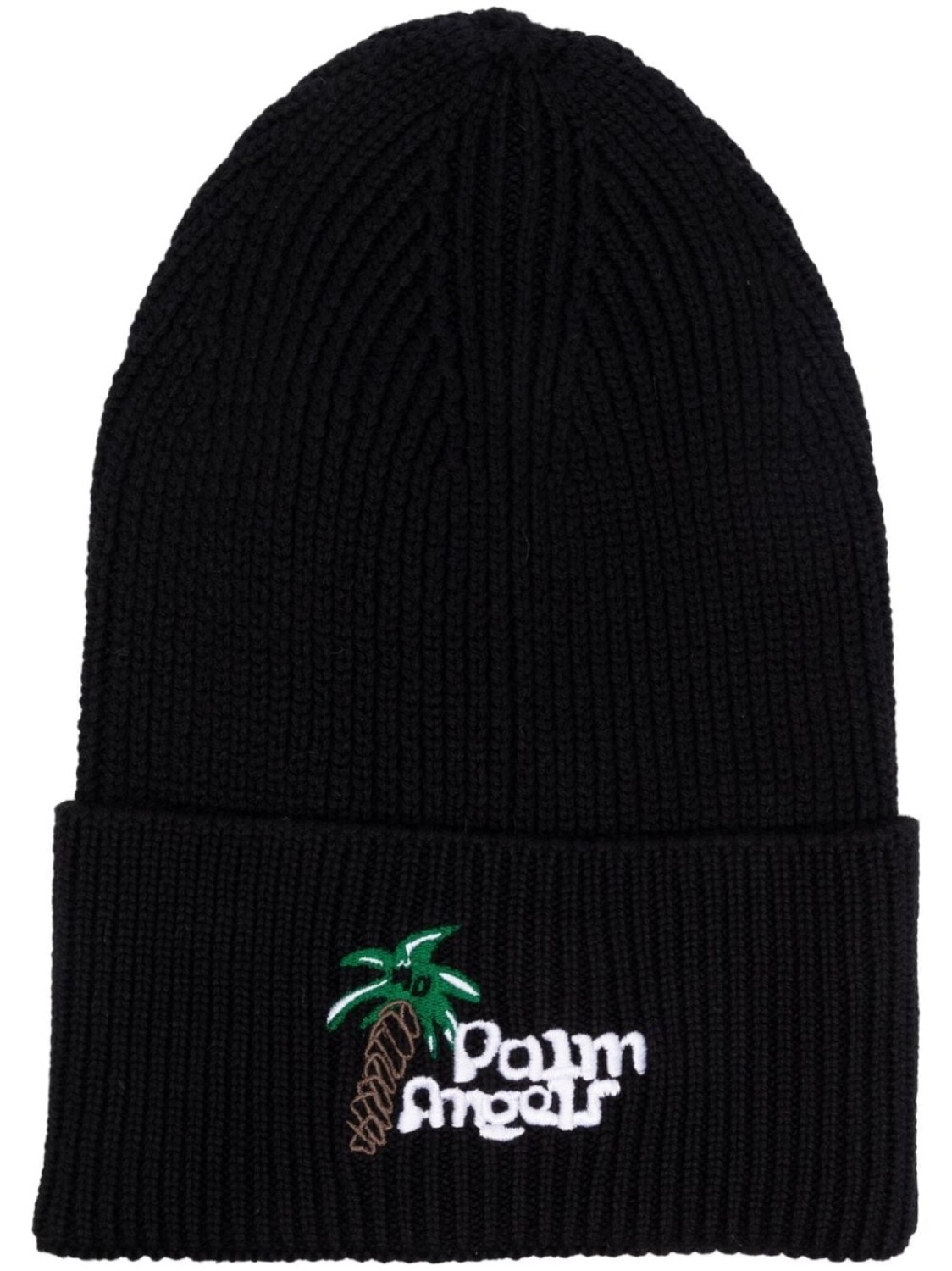 

Palm Angels шапка бини Sketchy с вышитым логотипом, черный