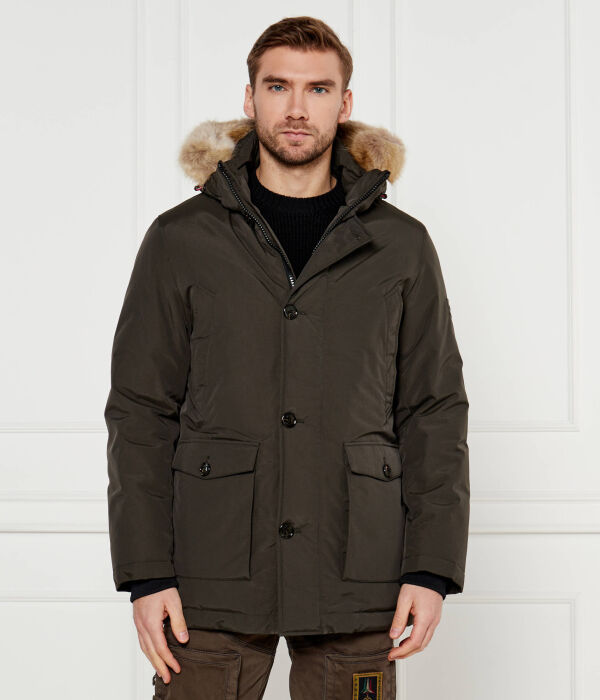 

Пуховик Regular fit Hechter Paris, хаки