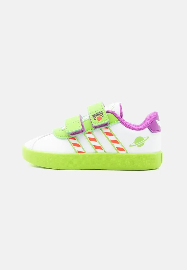 Кроссовки для бега по шоссе court buzz Adidas Performance, Footwear White/Semi Solar Green