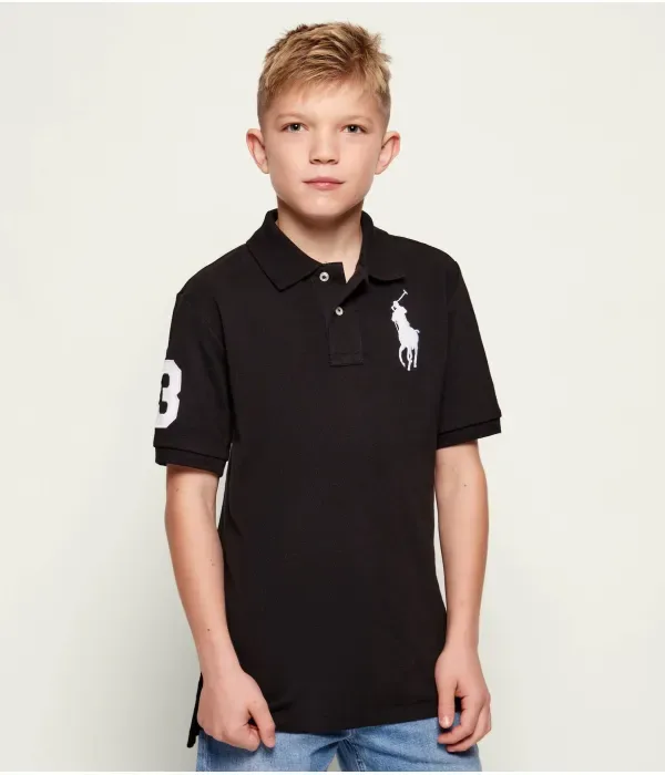 Полюс classic fit Polo Ralph Lauren, черный