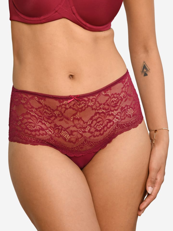 

Трусы SugarShape High-Panty Lace Basic, бордо