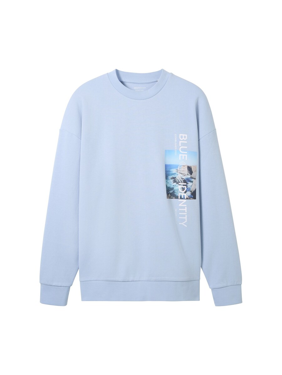 

Свитер TOM TAILOR DENIM Sweatshirt, синий