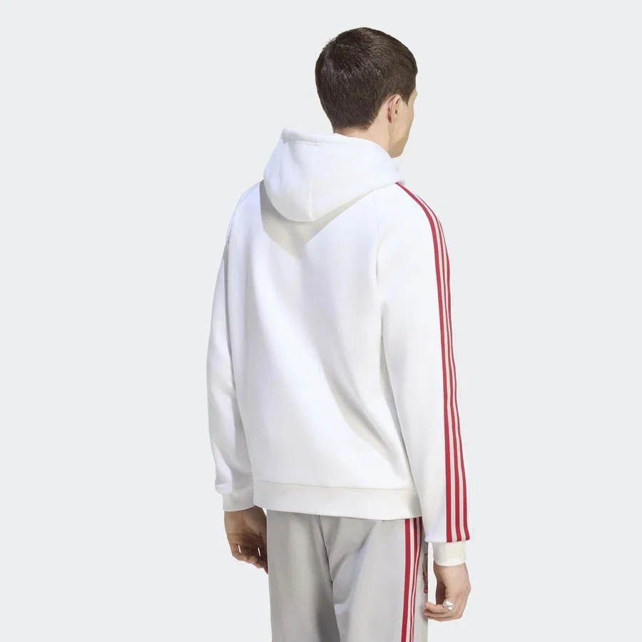 Мужской свитшот с капюшоном Liverpool FC Originals adidas, Белый — фото 2