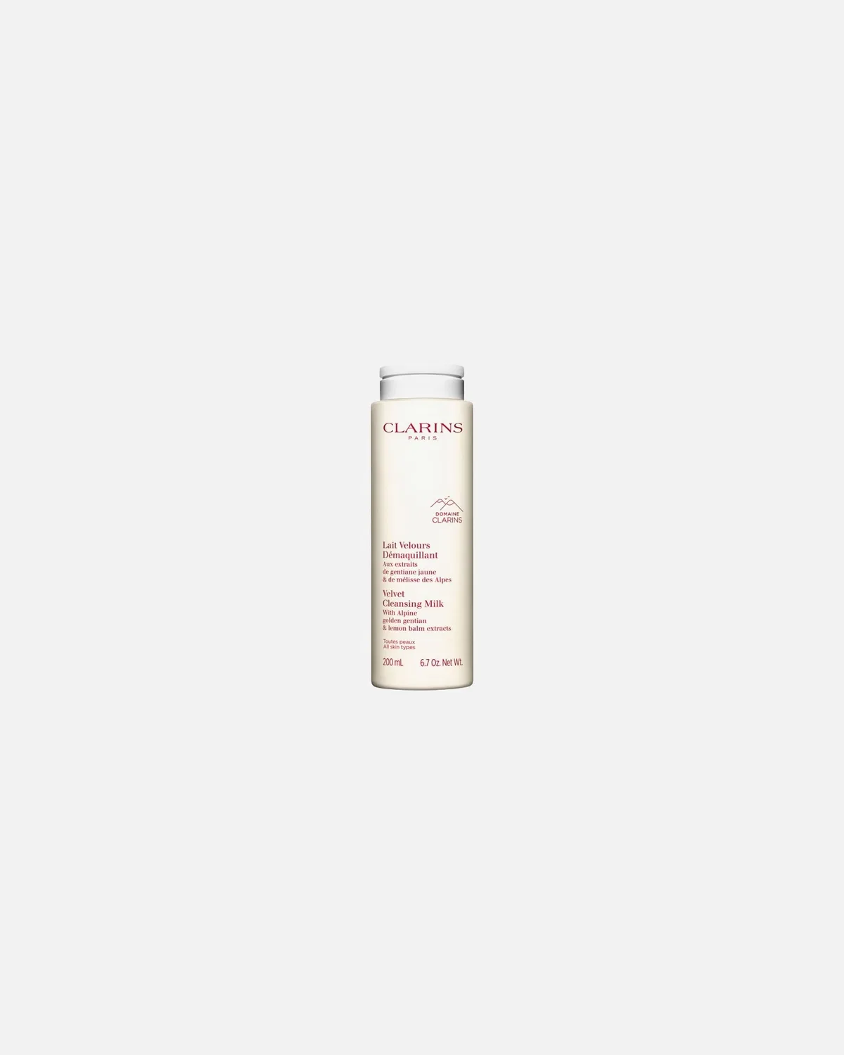 Очищающее молочко Lait Velours démaquillant xl Clarins, 200 Ml