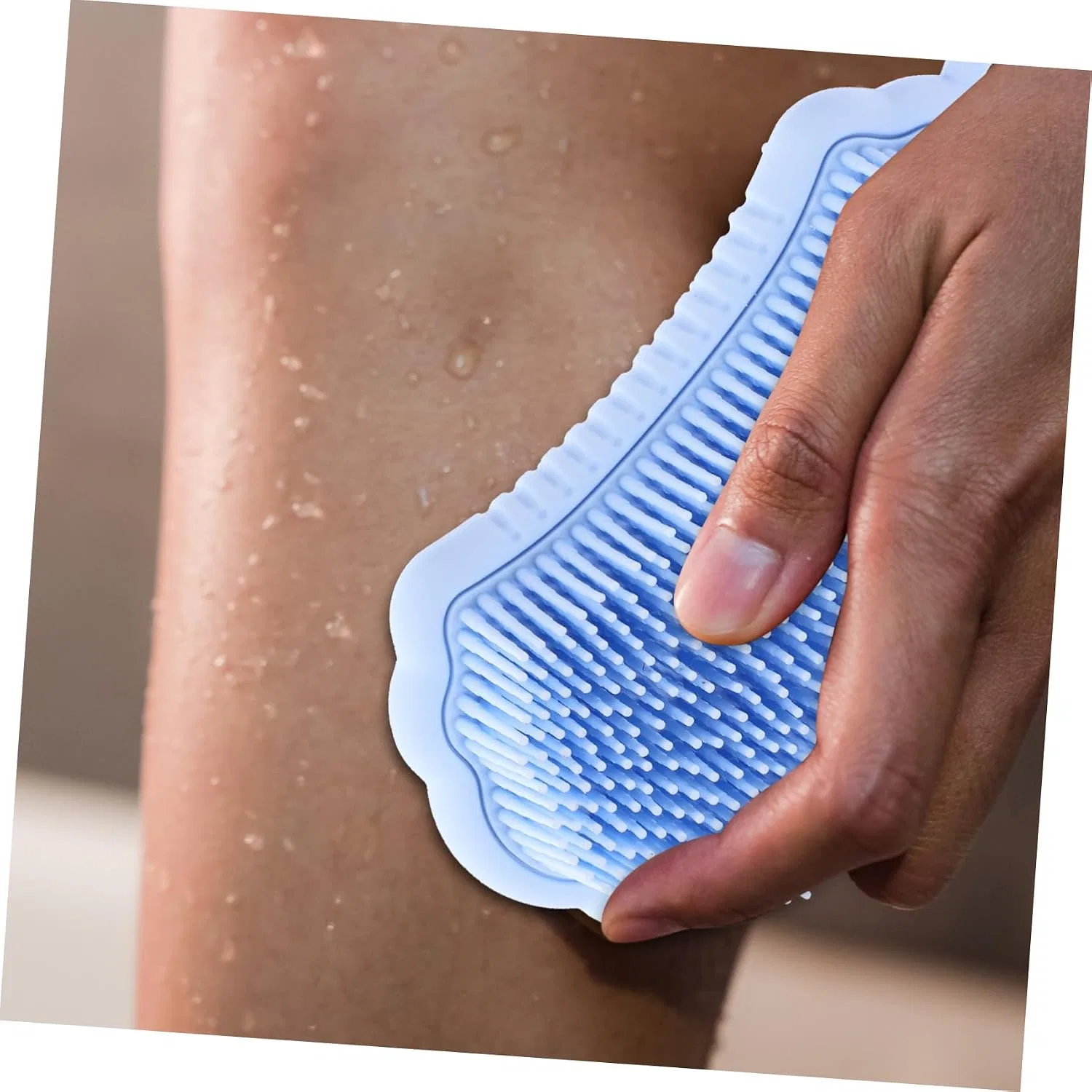 Массажер для тела и головы KOMBIUDA Silicone, Blue — фото 3