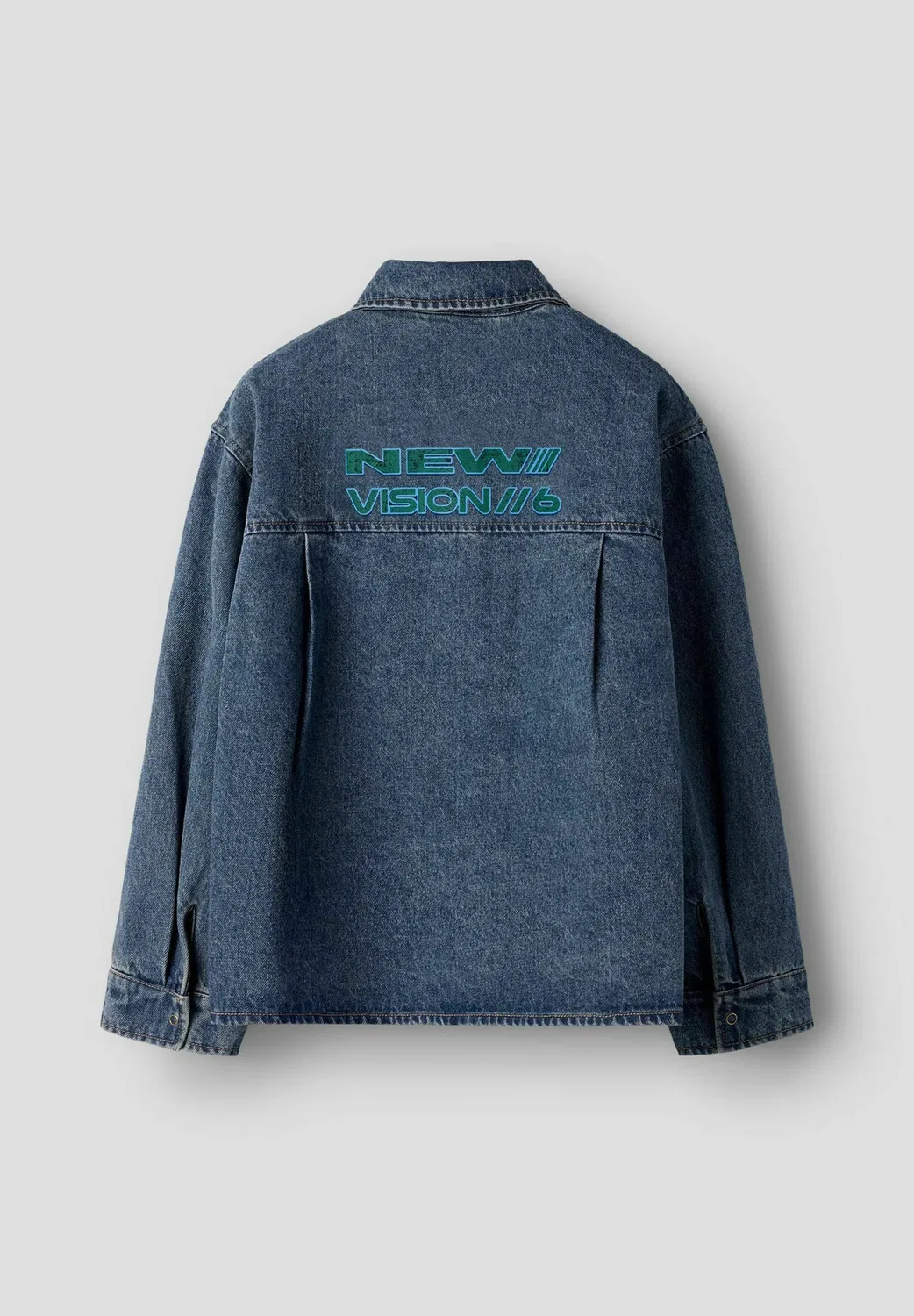 Рубашка из денима - рубашка Name It, Medium Blue Denim — фото 2