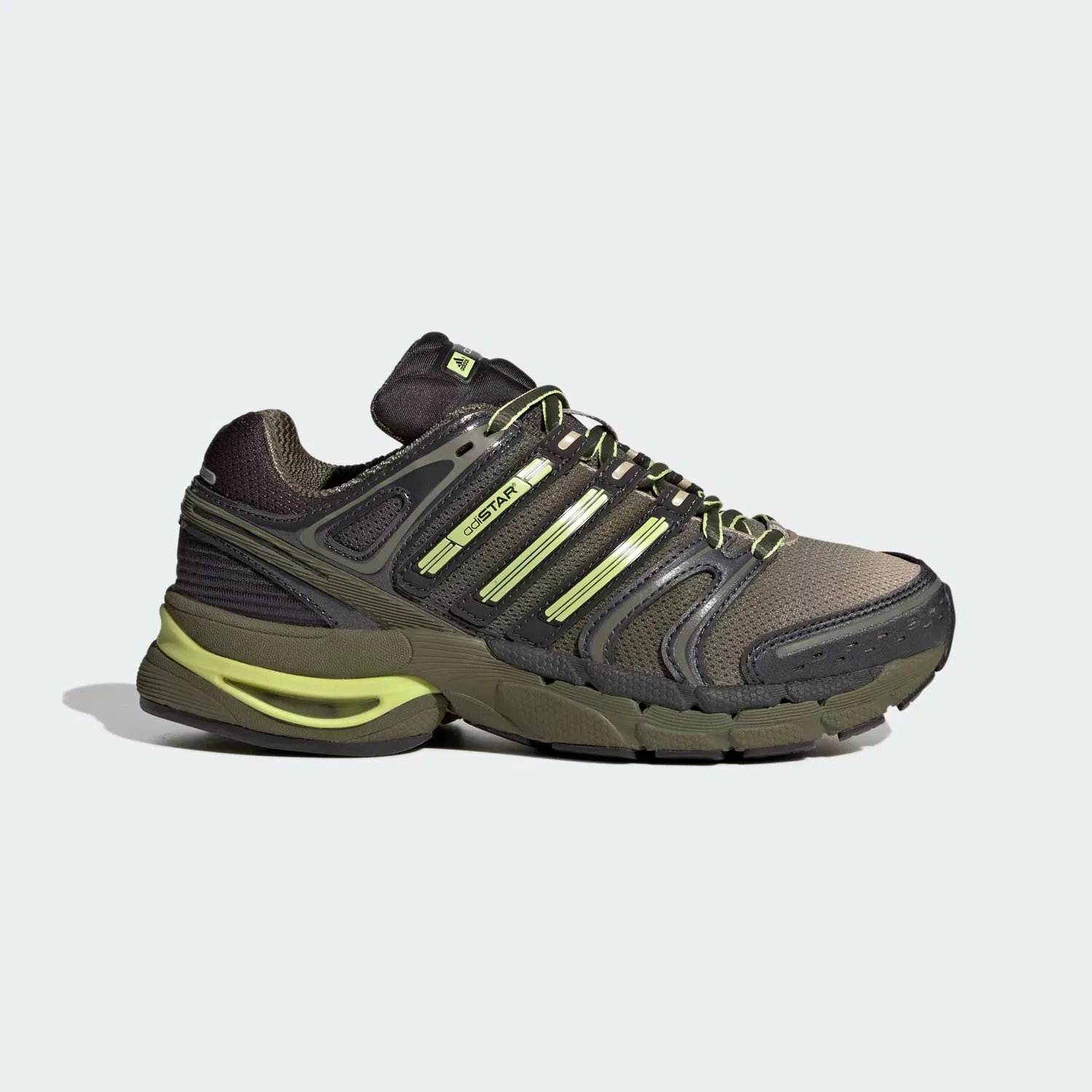 Детские кроссовки с дышащей сеткой Adistar Control 5 Adidas Originals, Stone Khaki/Semi Frozen Yellow/Olive Strata