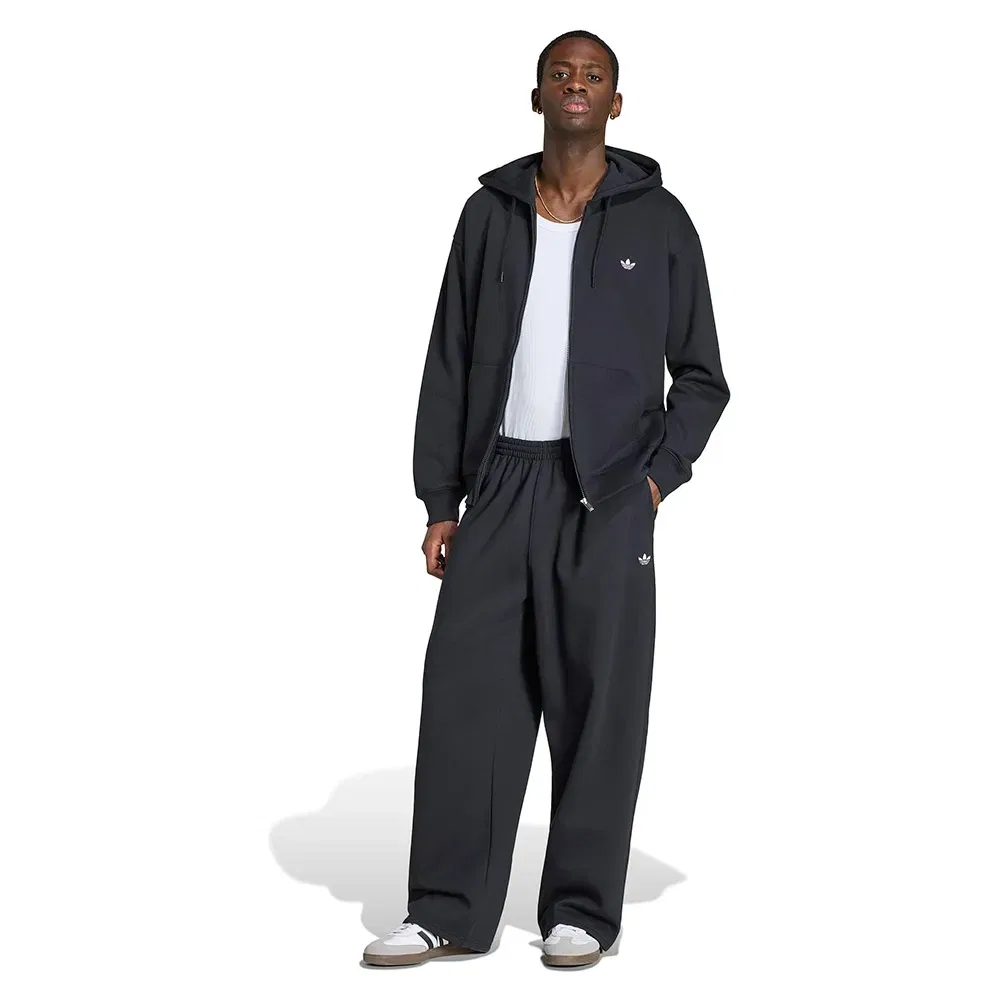 Толстовка свободная на молнии Trefoil Essentials Adidas Originals, синий — фото 4