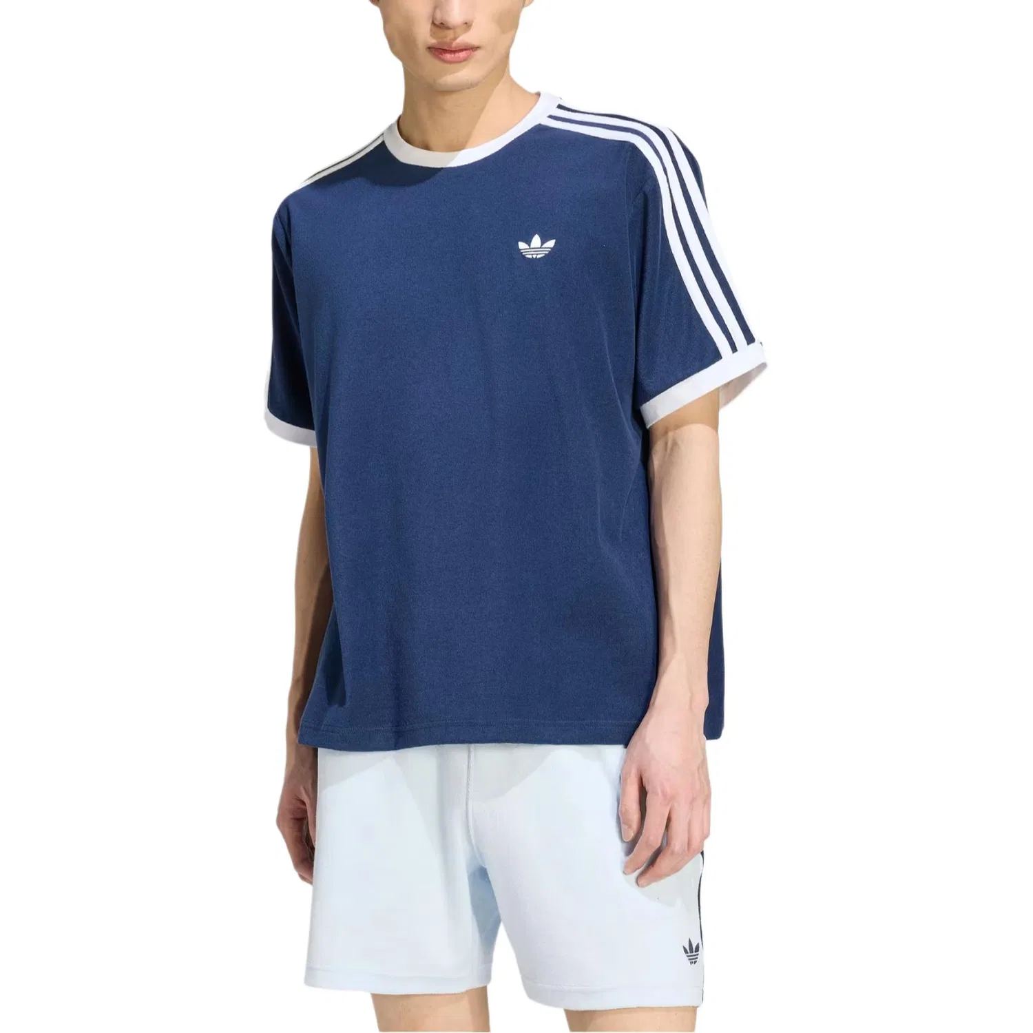 Футболка с круглым вырезом Midnight Indigo Adidas Originals, Midnight Indigo — фото 3