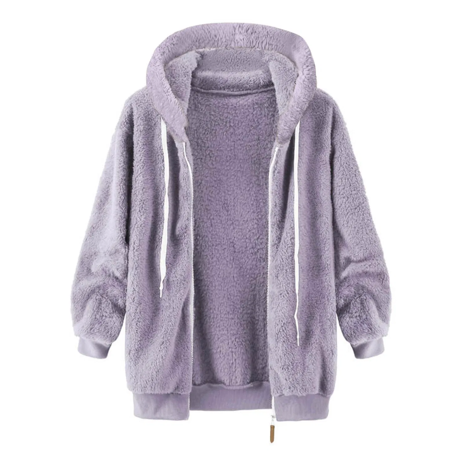 Женская куртка с капюшоном для хайкинга, lilac — фото 4