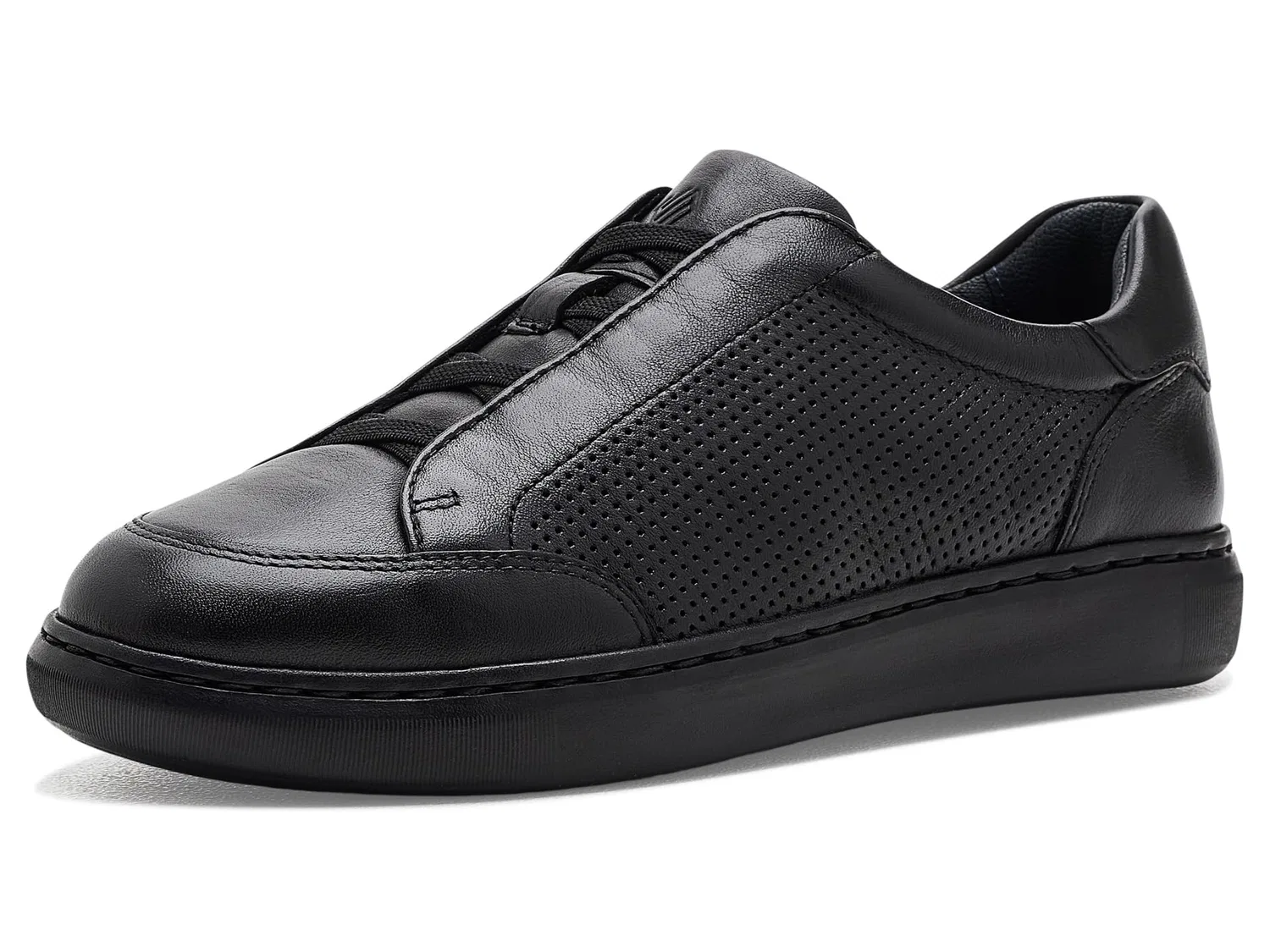 Кроссовки Anders Stretch Lace-To-Toe (для маленьких и больших детей) Johnston & Murphy Kids, Black Full Grain