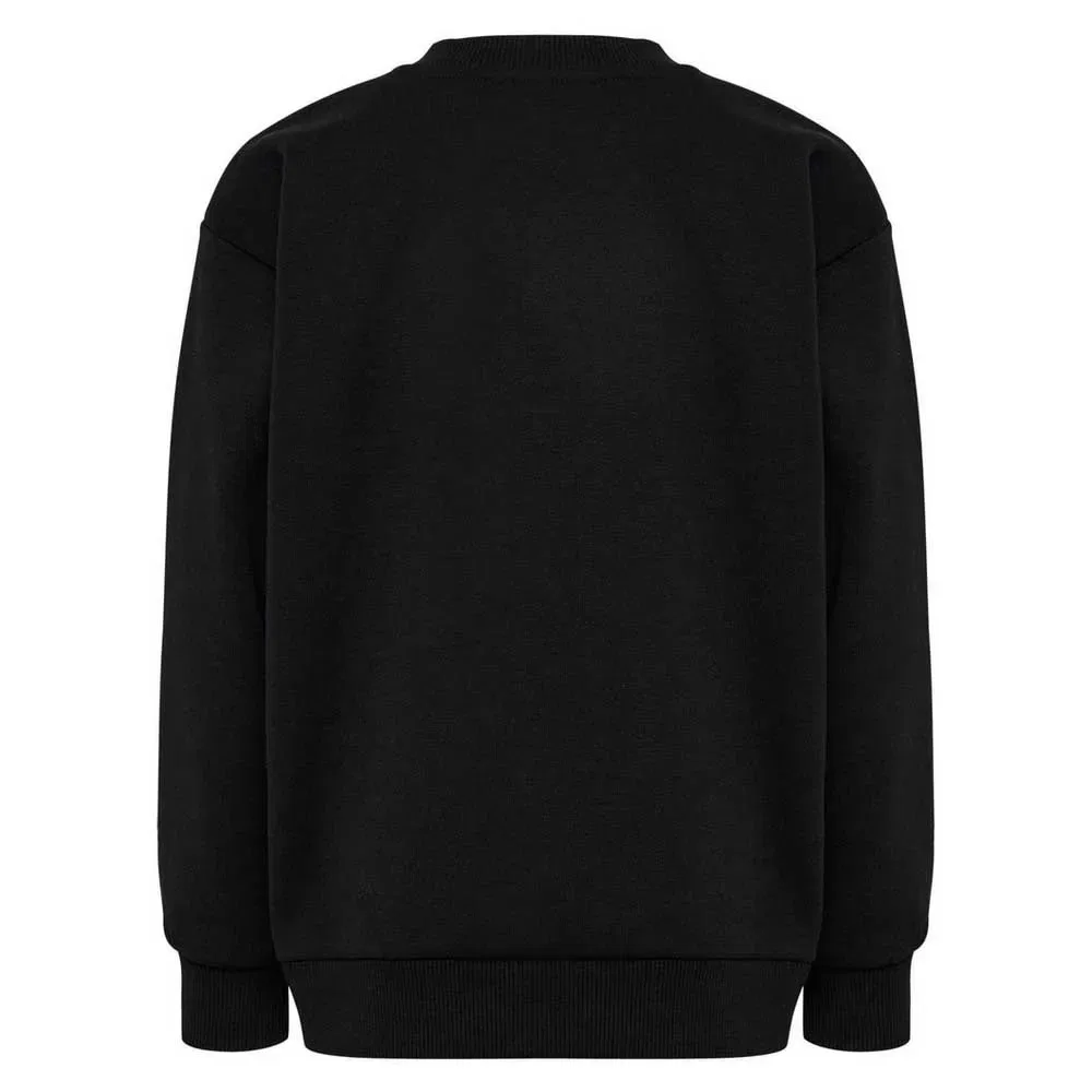 Детский свитшот свободного кроя Loose Bee Hummel, Black — фото 2