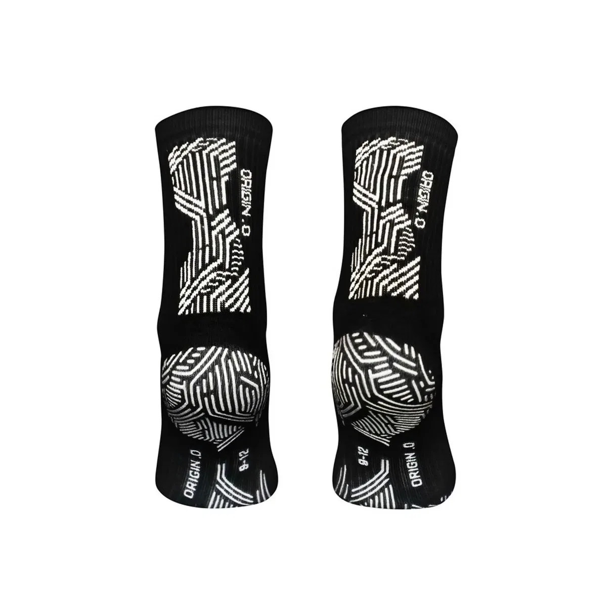 Спортивные носки с антискользящим покрытием Origin.0 Precision, Black — фото 2